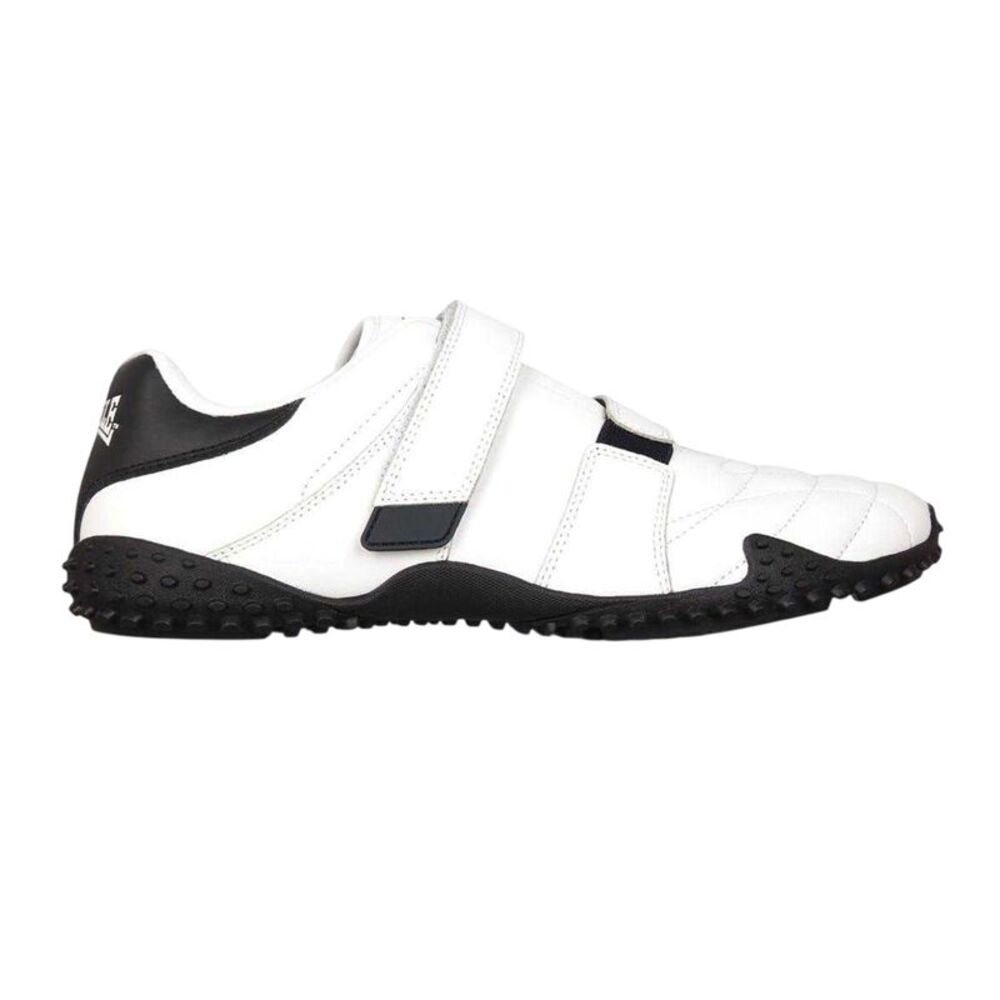 Lonsdale Mens Fulham Leather Sneakers / White/Navy